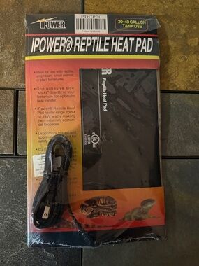 Reptile Heat Pad - Black